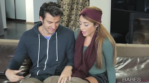 Buddy warms up with GF and her gorgeous stepmother