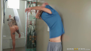 Mommy helping teens during a sneaky sex session