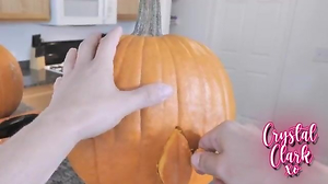 Supah-Torrid Step-Aunt Wants My Help Designing Halloween Pumpkins